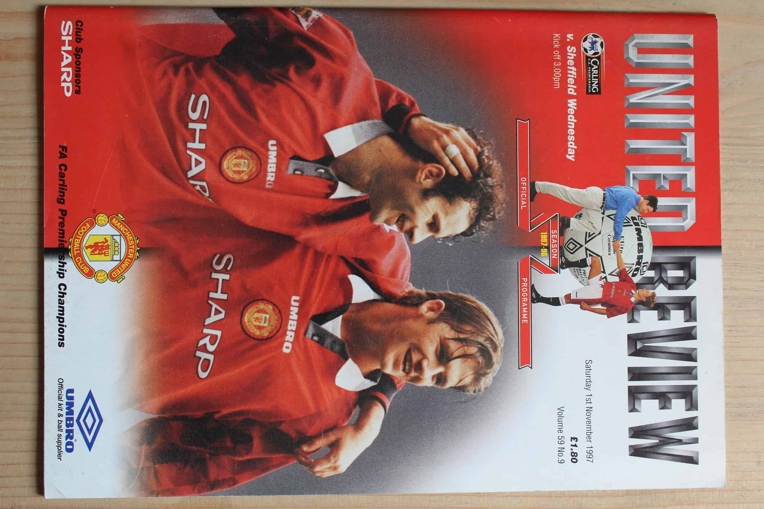 Manchester United FC v Sheffield Wednesday FC 